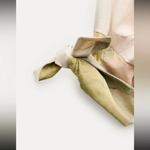 ZARA PRINTED SHORT DRESS - Picture 10 of 10